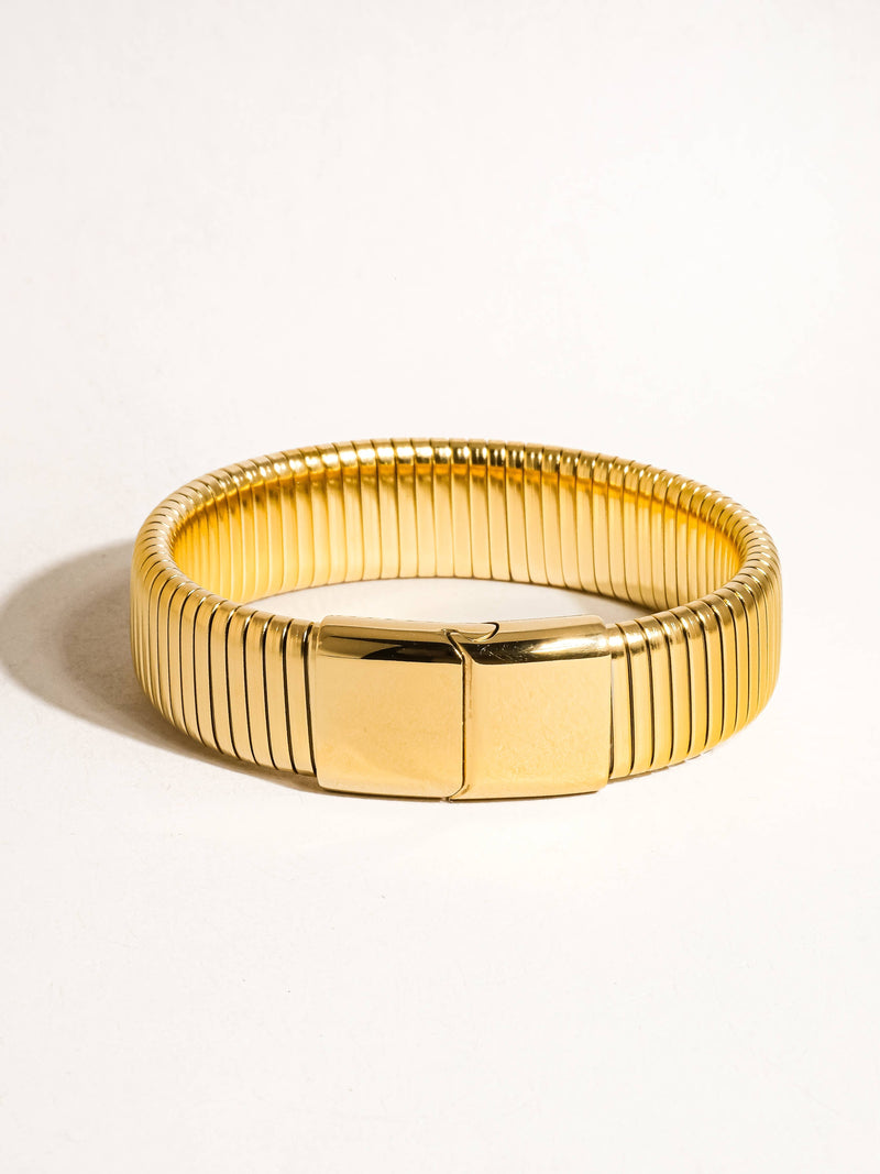 Christel | Stripe Bold Bangle