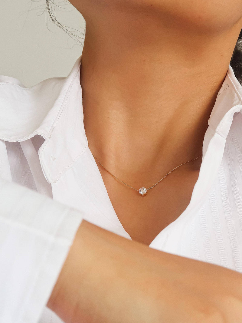 Ciara |  Petite Round . Gold Non- Tarnish