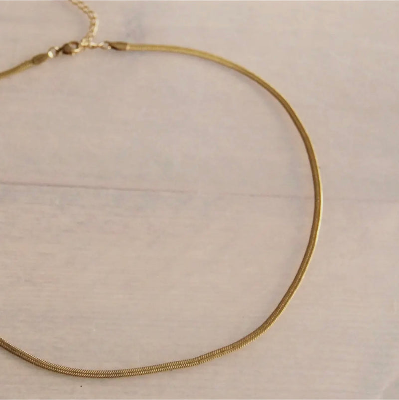 Lola | Flat Snake Chain