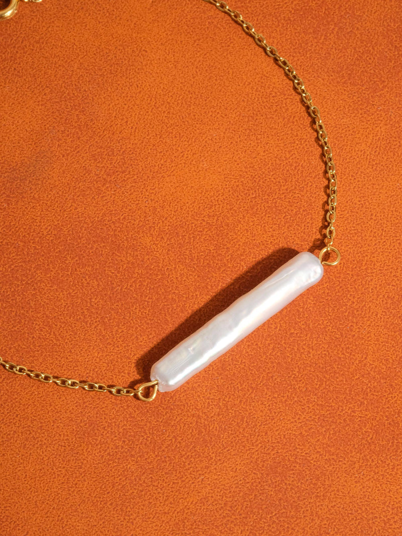 Ingrid | Non-Tarnish Freshwater Pearl Bracelet