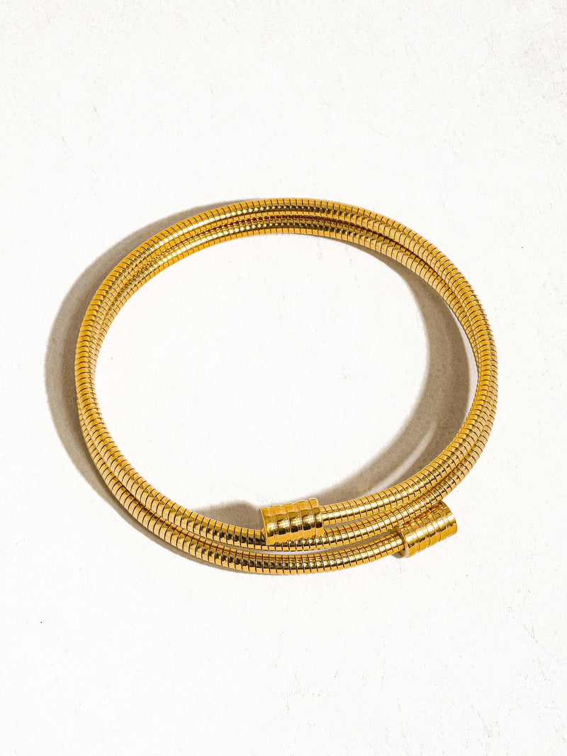 Arnell | Snake Gold Chain Bracelet