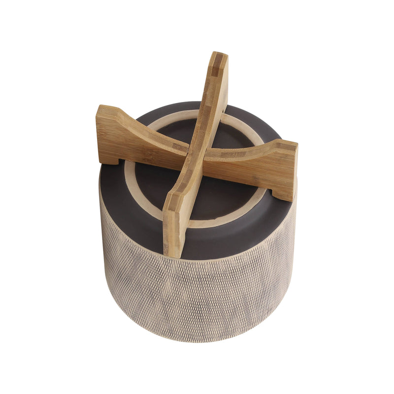 Ceramic Mesh Round Stand Planters | 5in - 8 in.