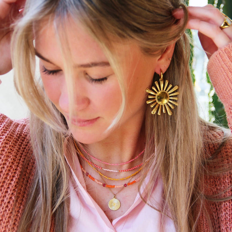 Sara | Summer Miyuki - Nude. White. Taupe