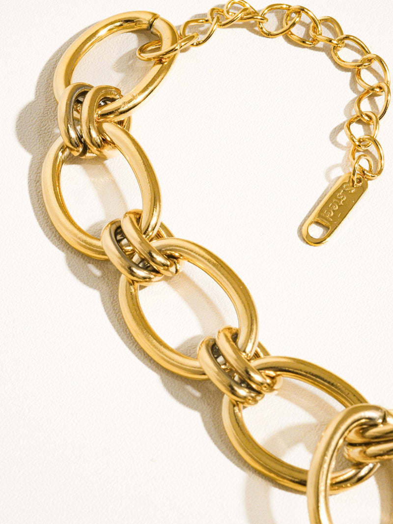 Tila |  Gold Non-Tarnish Bold Chain Bracelet