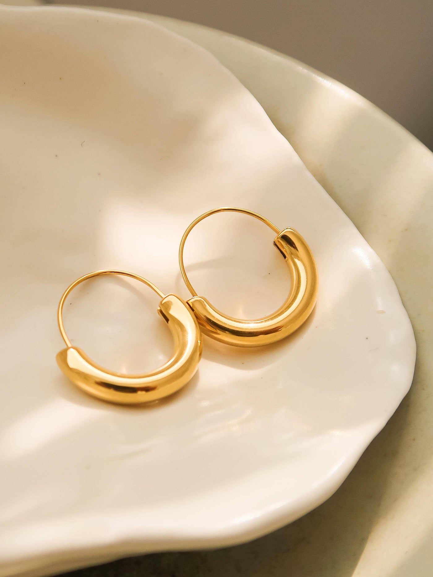 Earrings | Timeless . Gold Non-Tarnish
