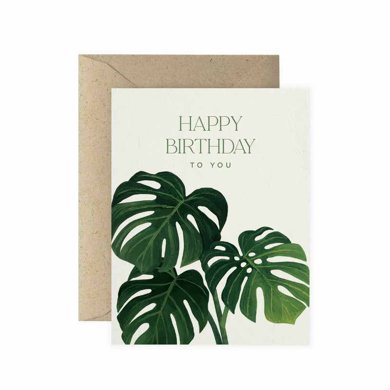 Varieties of Greeting Cards- Botanic Style