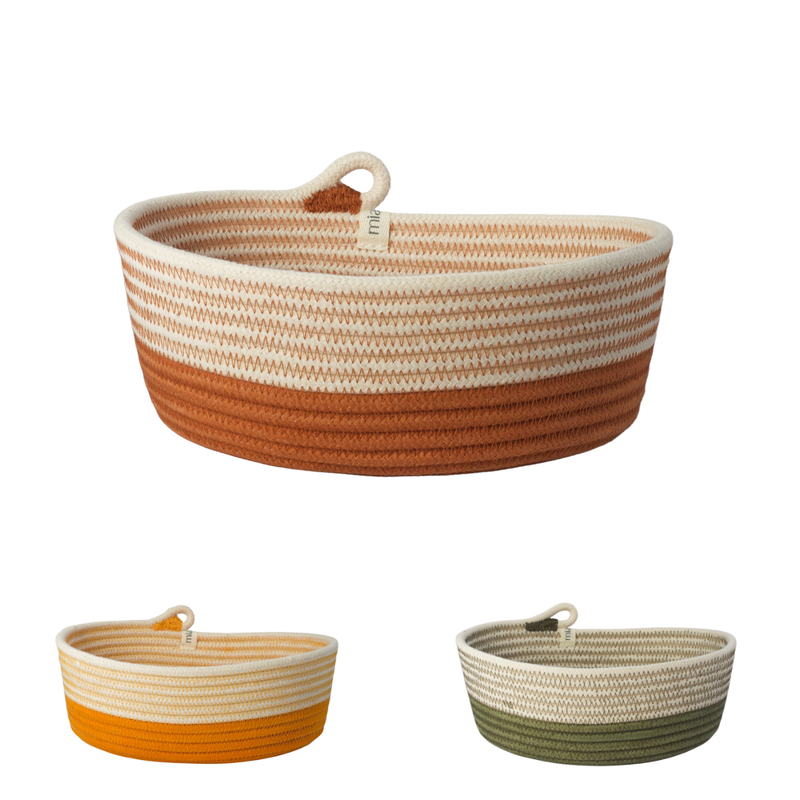 Petite Essential Oval Basket - Fruit Pastilles Cozy Hues
