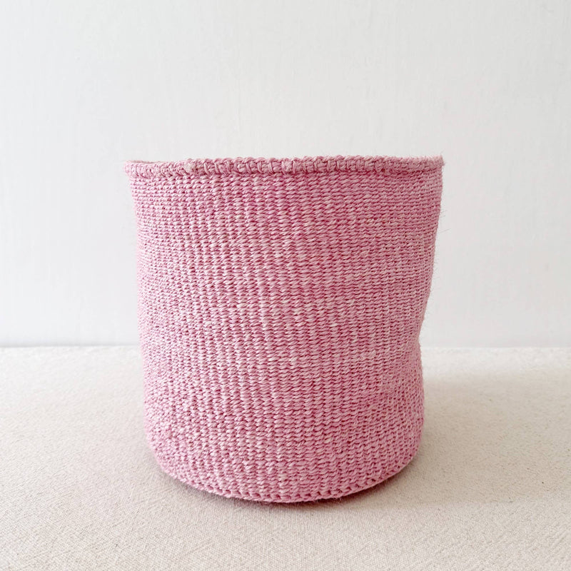 Lilac | Handmade Plant Basket . 10in