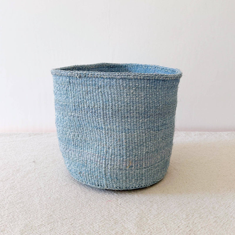 Sky Blue| Storage Plant Basket  6”Hx7”W