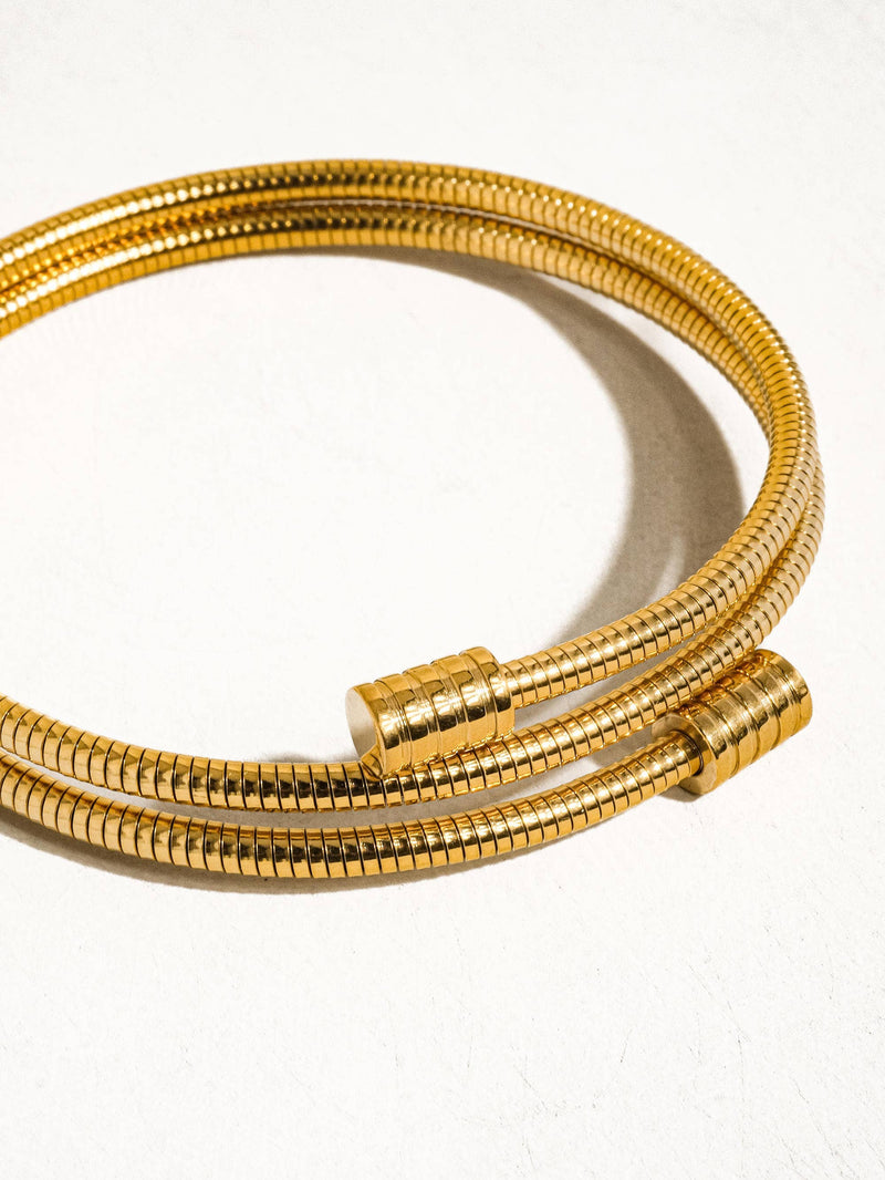 Arnell | Snake Gold Chain Bracelet