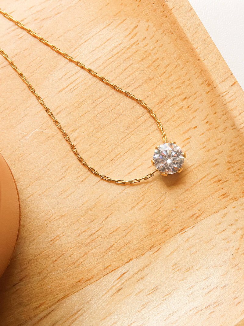 Ciara |  Petite Round . Gold Non- Tarnish