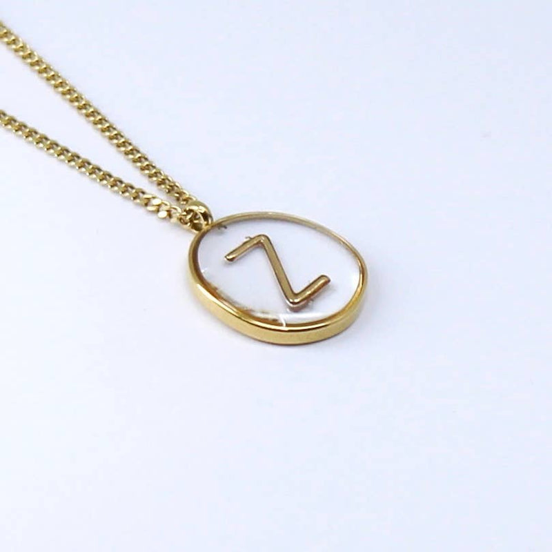Initial Letter Z |Gold Non- Tarnish