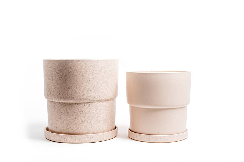 Timeless Pot | 12.5” Calyx Pots w/Water Saucers
