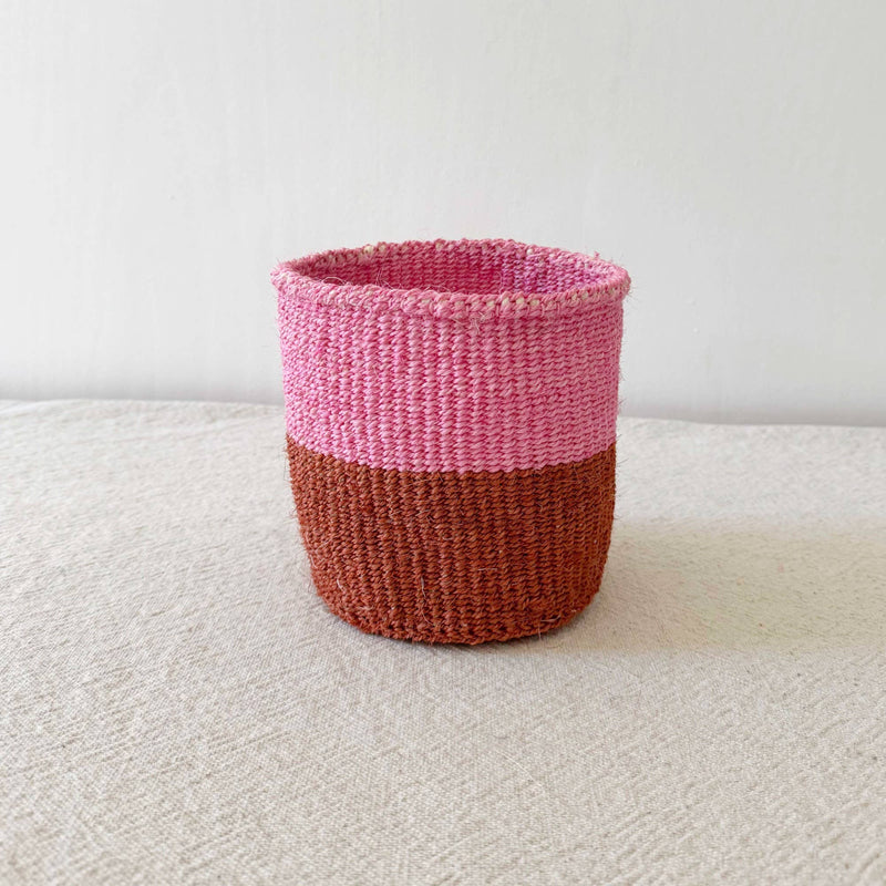 Desert Sun | Handmade Storage Plant . 10in