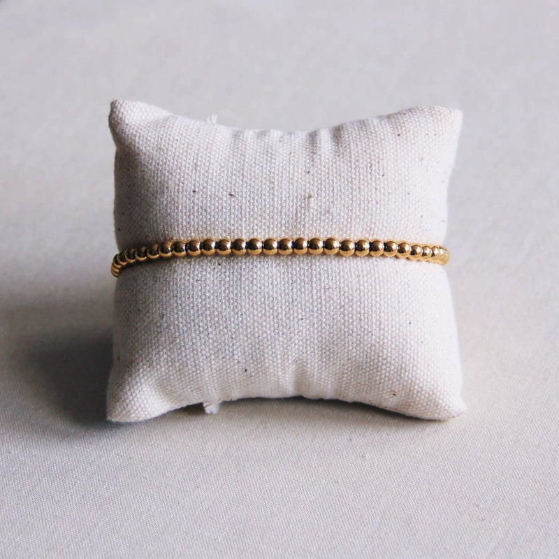 Beaded Bracelet - Gold