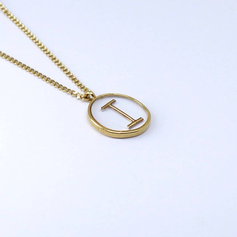 Initial Letter I | Gold Non- Tarnish