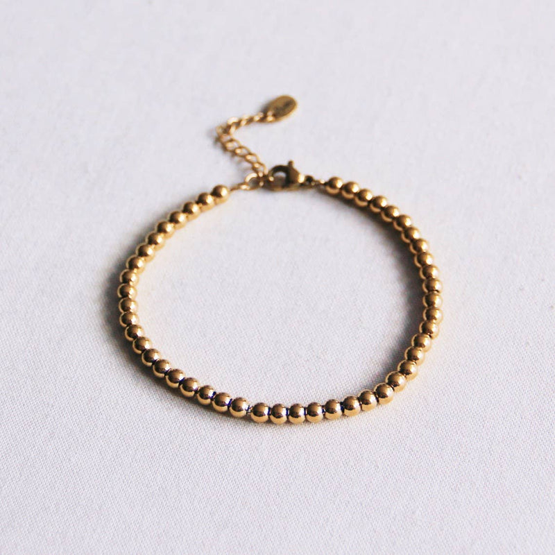 Beaded Bracelet - Gold