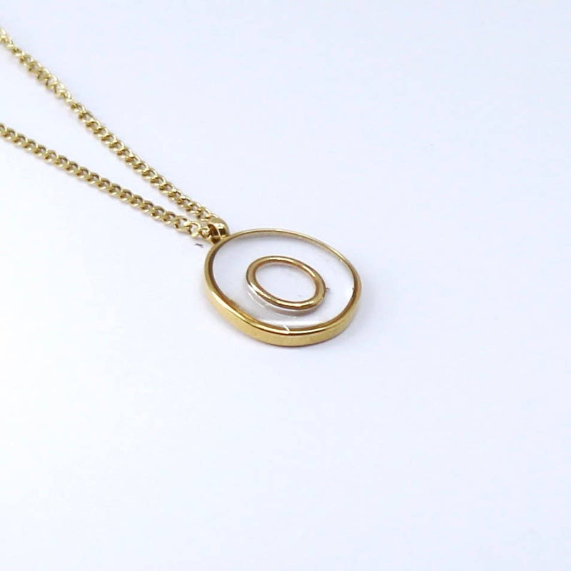 Initial Letter O |  Gold Non- Tarnish