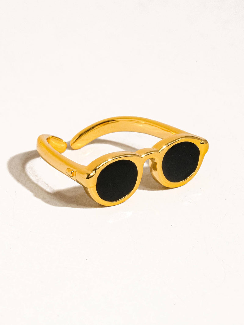 Dean | Gold Sunglasses Adjustable Ring
