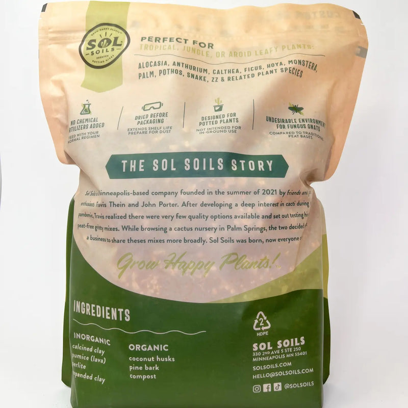 Soil | Aroid & Tropical Mix . 1 Gal