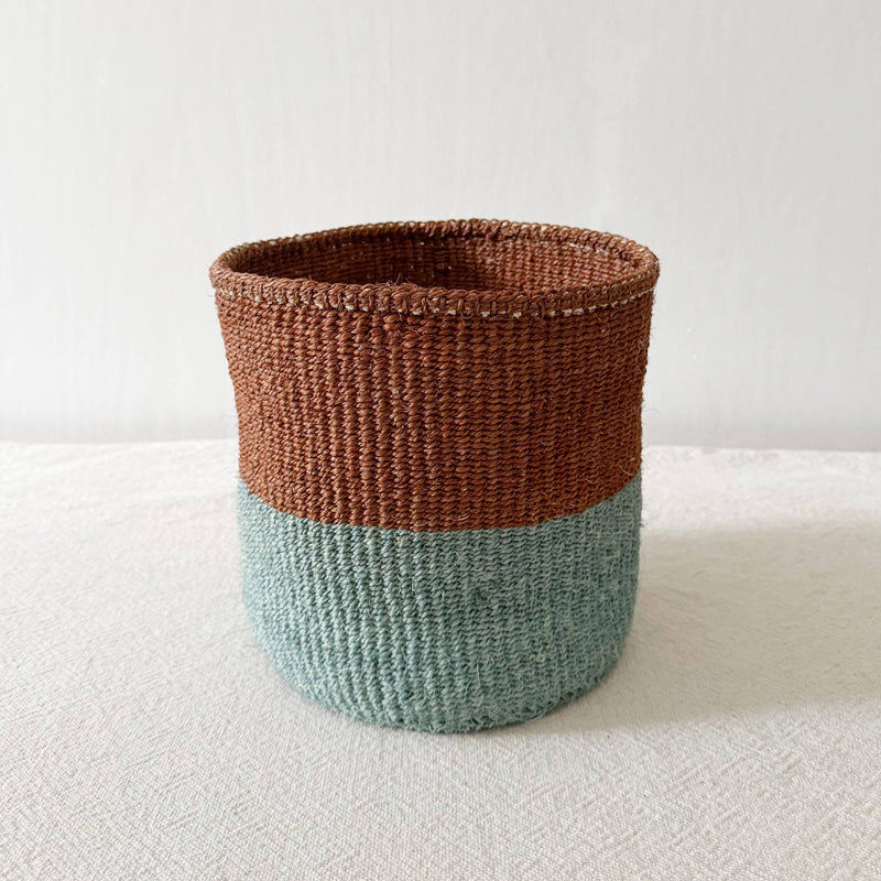 Pacific | Handmade Storage Plant Basket - 8in . 10in