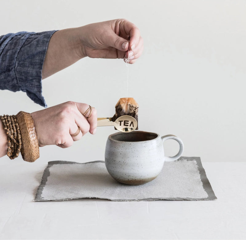Stainless Steel "Tea" Tongs