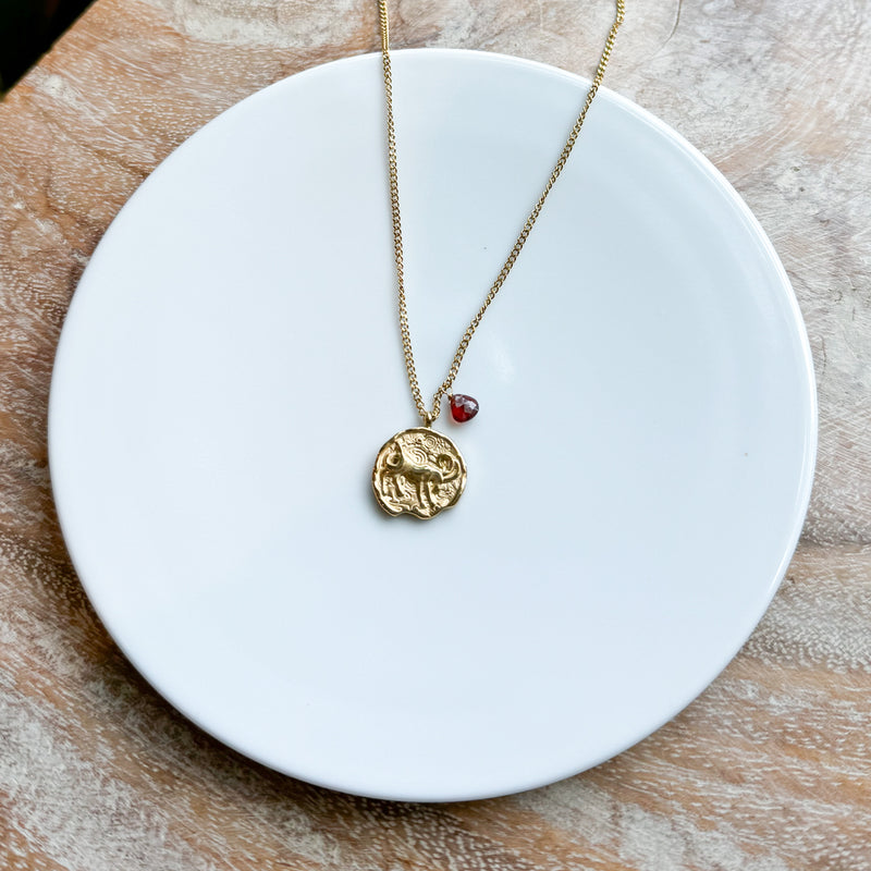 Astrology necklace Aries