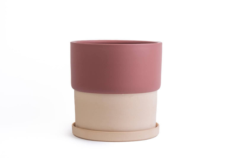 Timeless Pot | 12.5” Calyx Pots w/Water Saucers