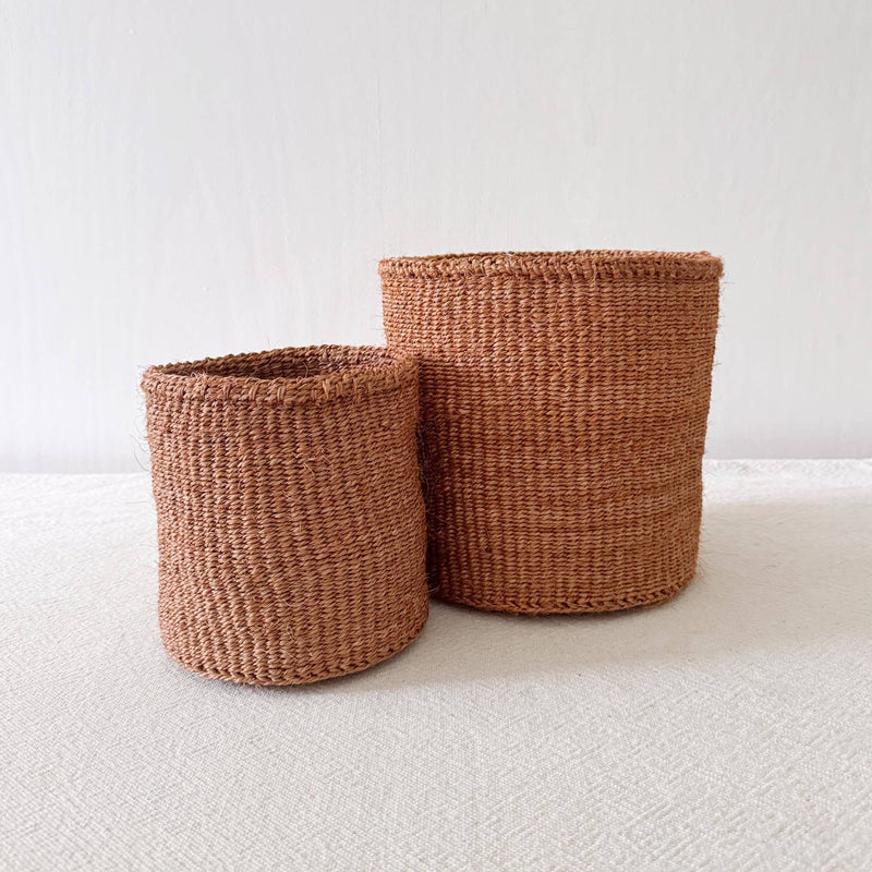 Terracota | Handmade Storage Plant Basket - 8in
