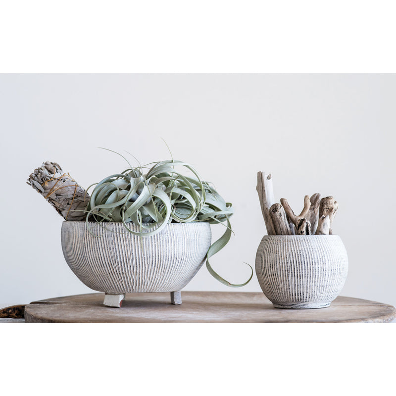 Terracotta Textured Planter