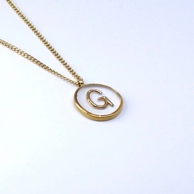 Initial Letter G |  Gold Non- Tarnish