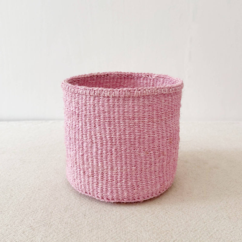 Lilac | Handmade Plant Basket . 10in