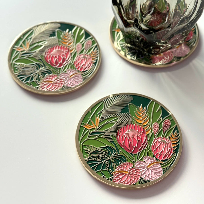 Coaster | Tropical Floral Luxe