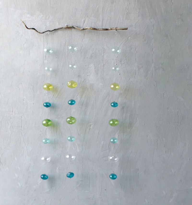 Hand-Blown Glass Bubble Garland