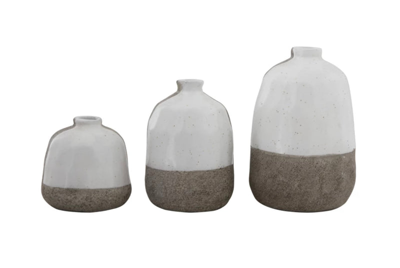 Terracotta Vases, Set of 3