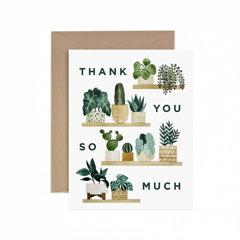 Varieties of Greeting Cards- Botanic Style