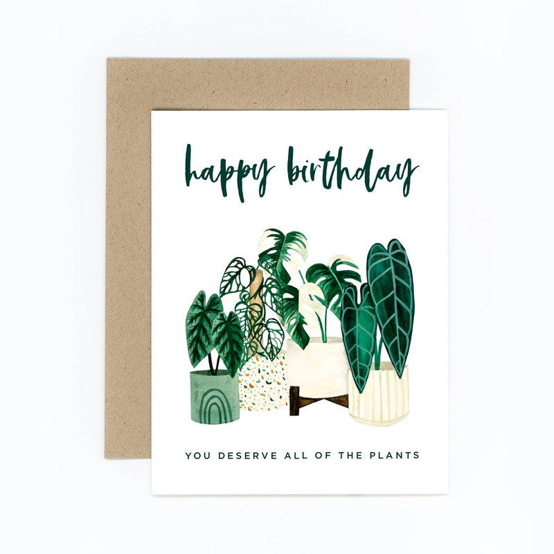 Varieties of Greeting Cards- Botanic Style