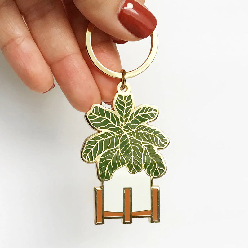 6 Styles of Plants Keychain