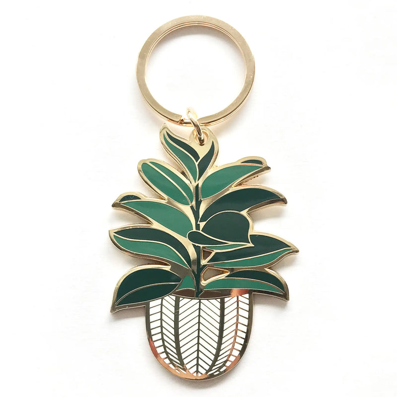 6 Styles of Plants Keychain