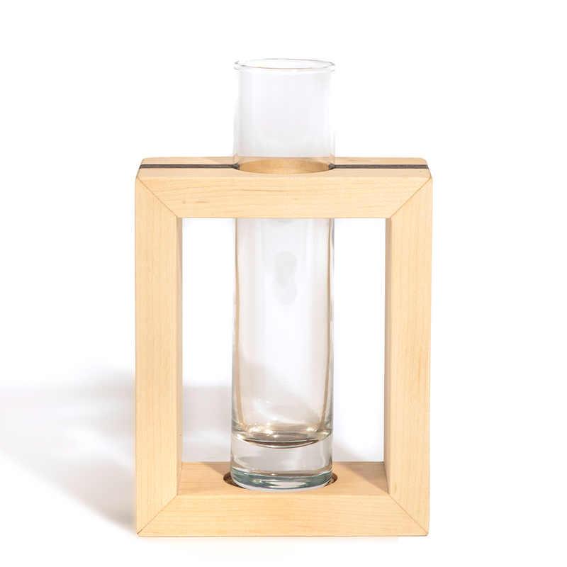 Propagation Frame with Glass Vase