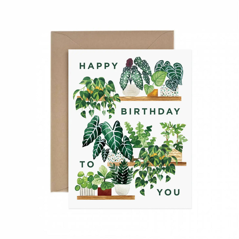 Varieties of Greeting Cards- Botanic Style