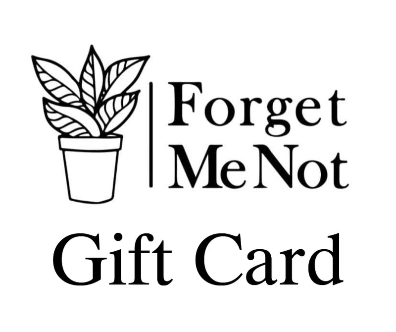 Forget Me Not Gift Card